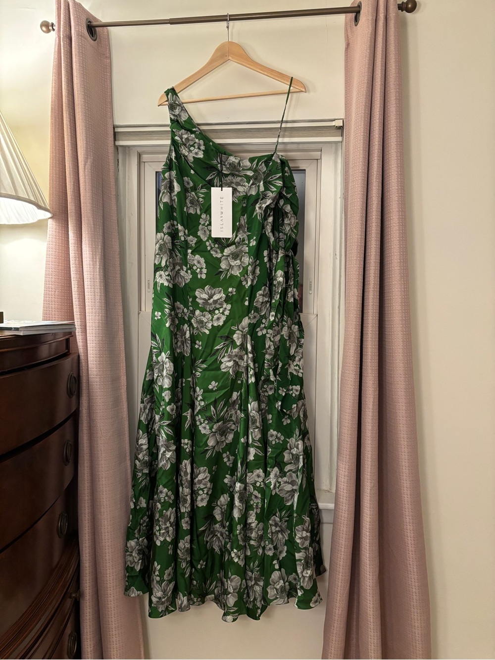 Isla&White Emerald Floral Maxi Dress – Womens